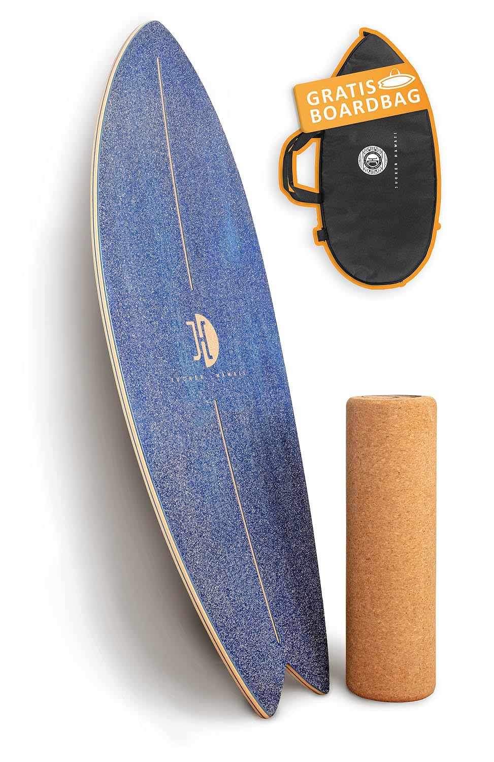 Jucker Hawaii Homerider Wave rullo sughero 33x10 cm aderenza forte