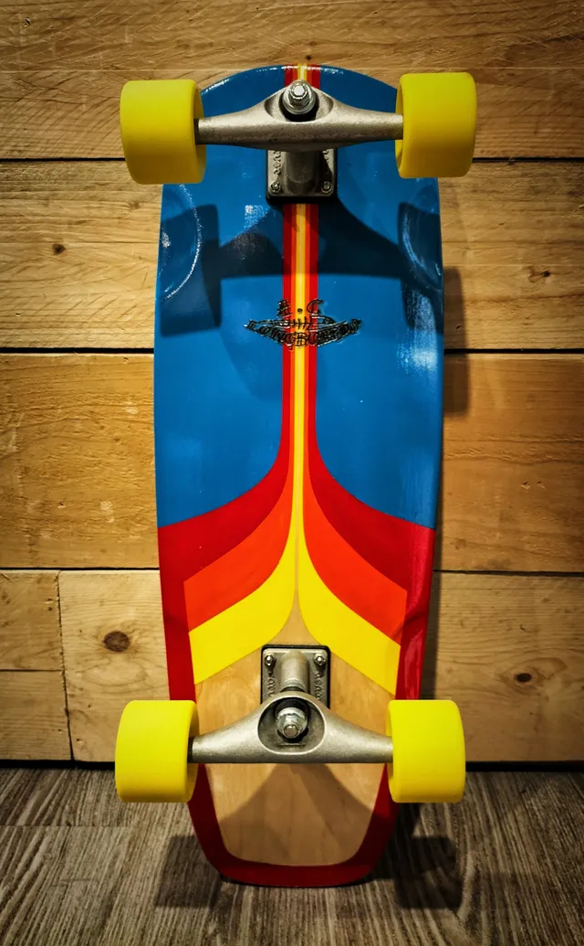 AC Longboards Coffin 70's Fish tavola surfskate 29” acero