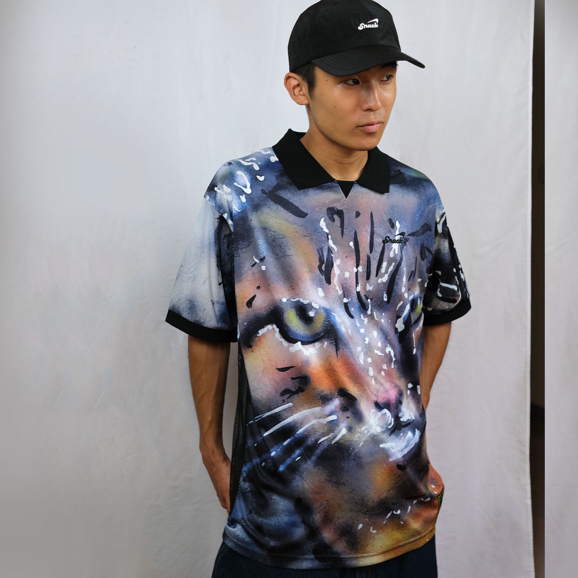 Snack Miles Davis maglia calcio mesh taglia L