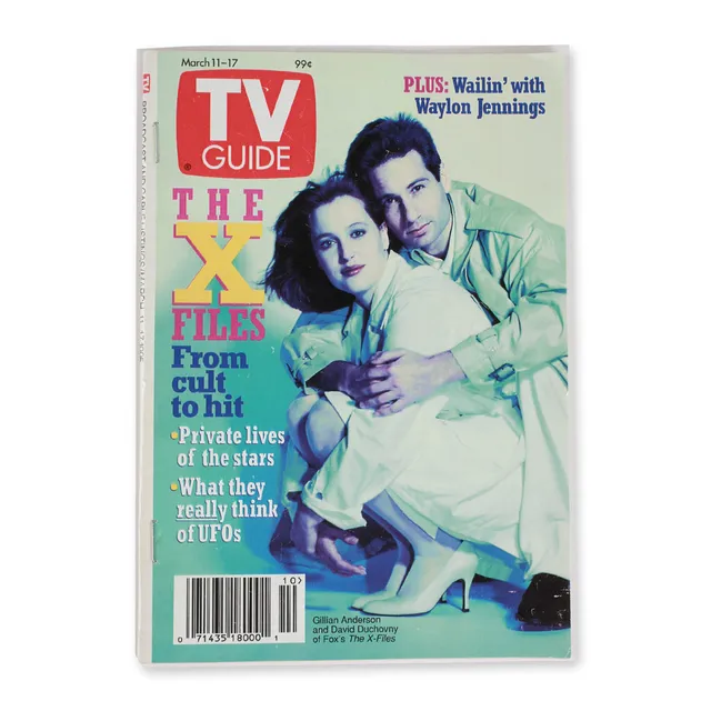 X-Files TV Guide rivista vintage marzo 1994