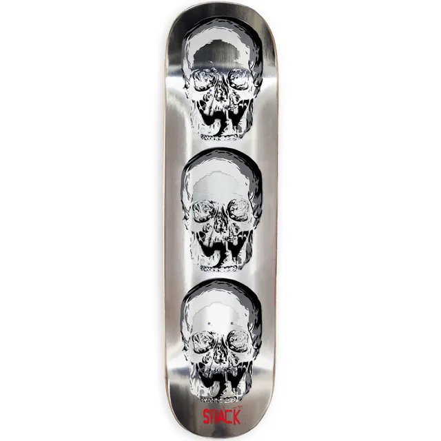 Snack Skateboarding Booonesaw tavola argento riflettente