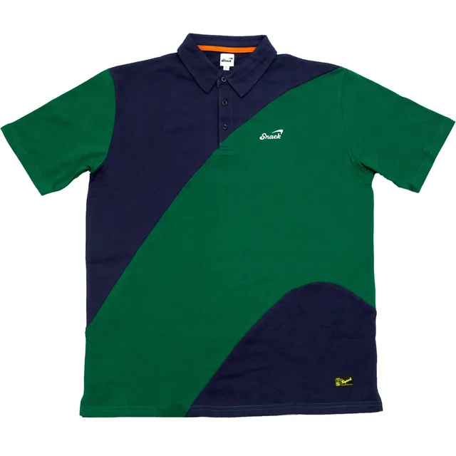 Snack Alive Wave polo cotone piqué ricamata