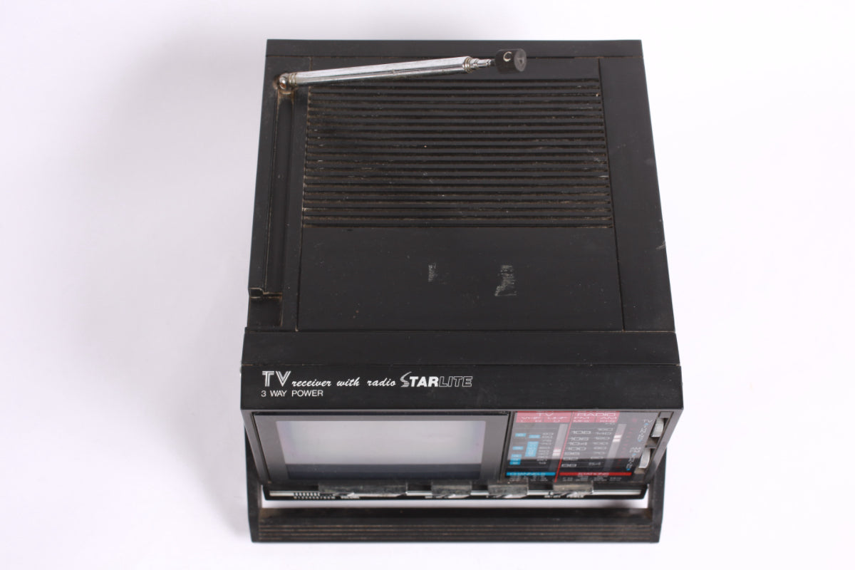 Starlite TV836 mini tv portatile radio 1989 display