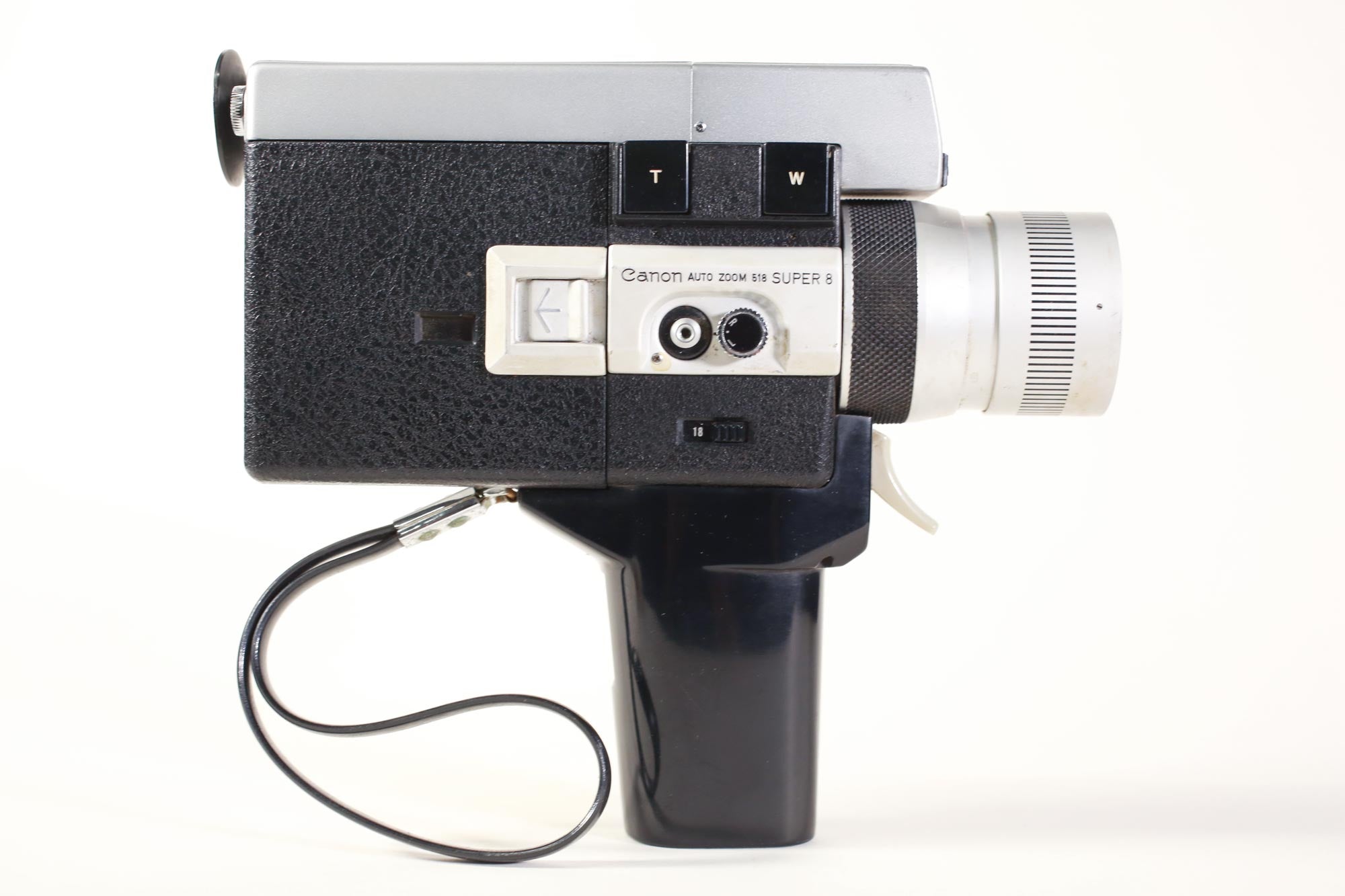 Canon 518 Auto Zoom cinepresa Super 8 con custodia