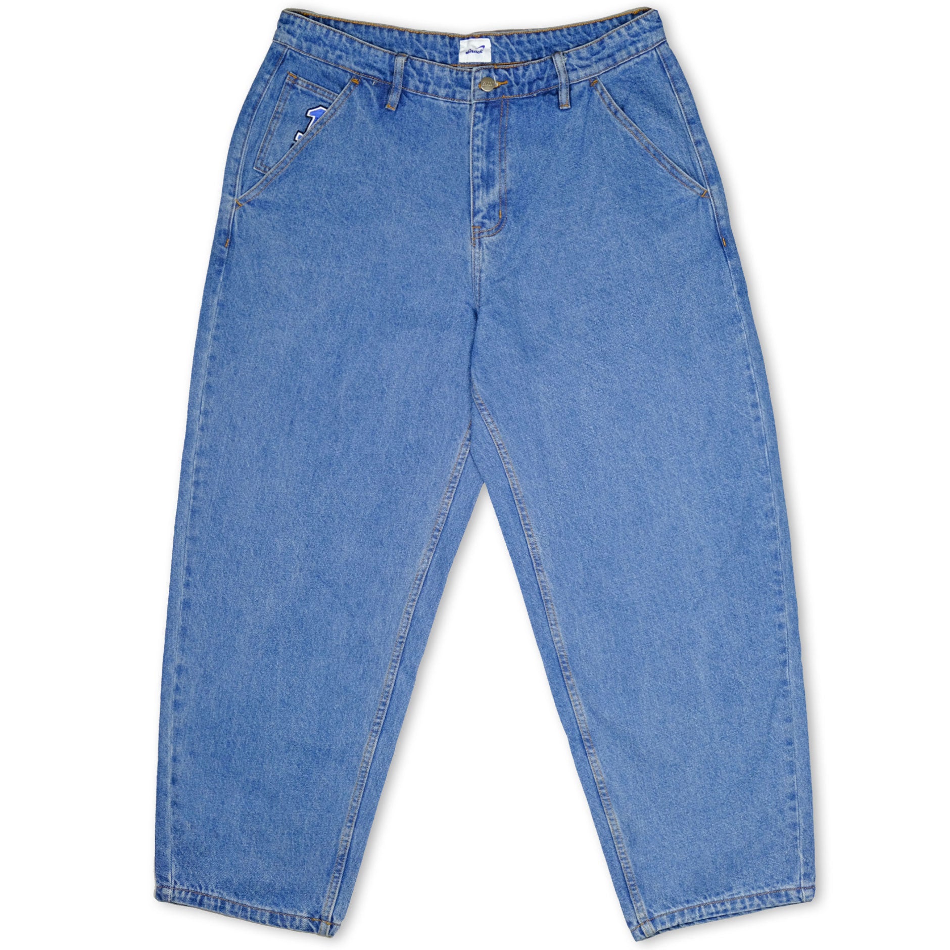 Snack Pole Position Jeans pantaloni denim 28 baggy