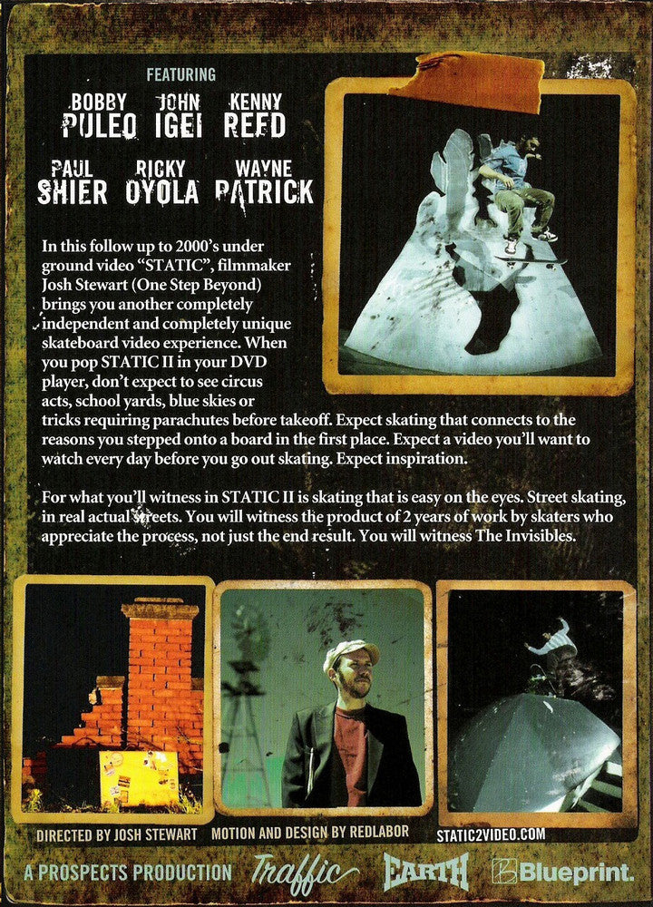 Theories Static II dvd skate originale