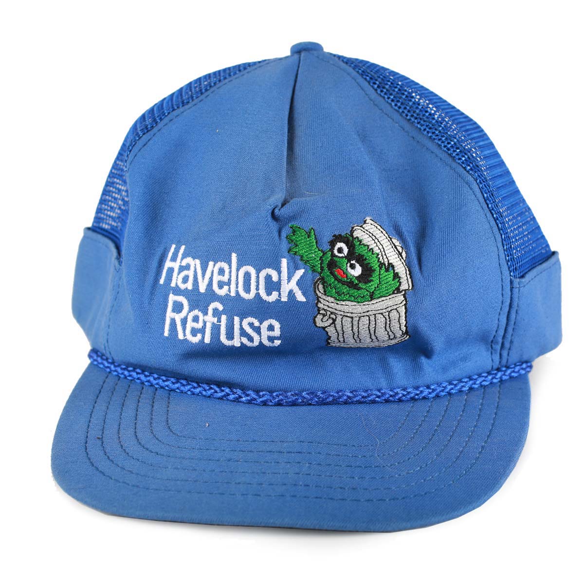 Theories of Atlantis Oscar the Grouch cappello trucker blu mesh