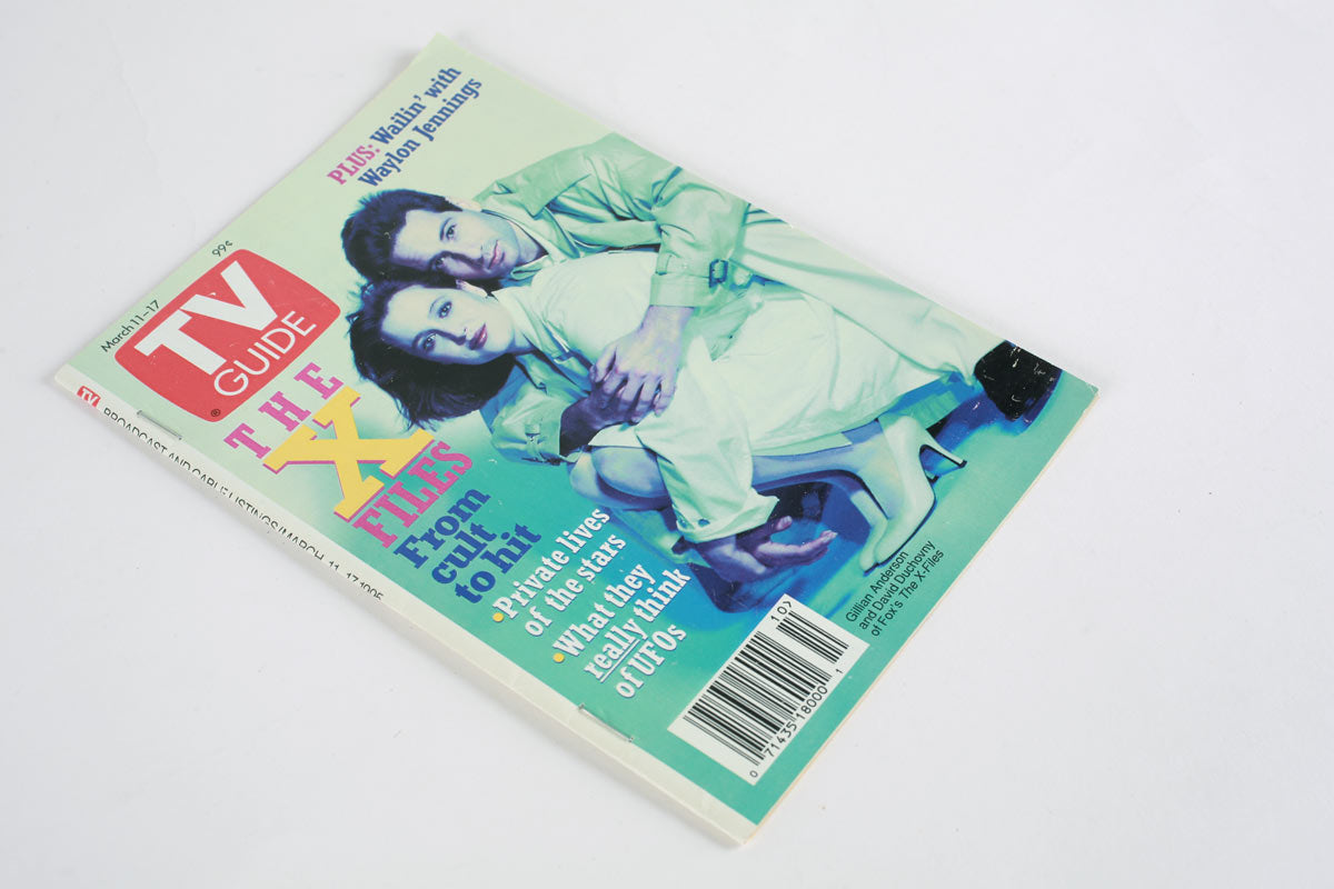 X-Files TV Guide rivista vintage marzo 1994
