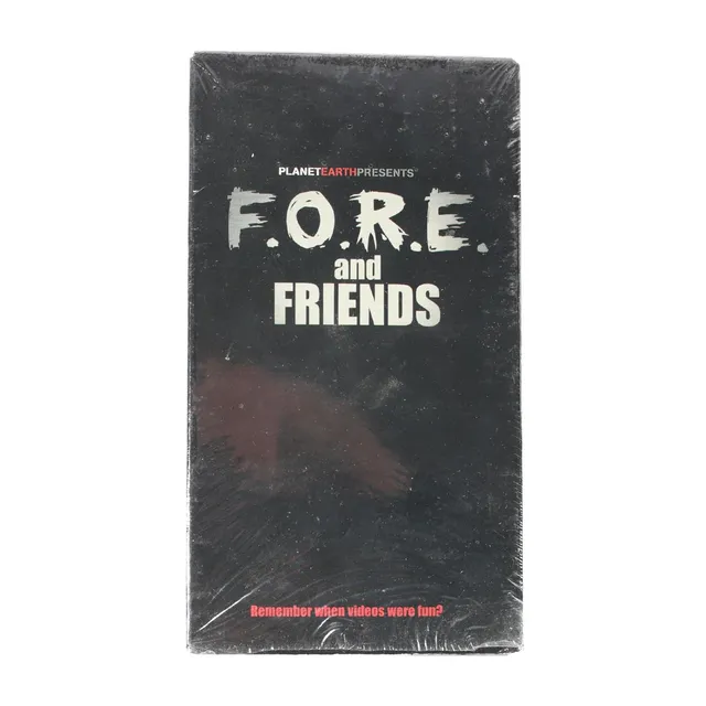 Planet Earth Fore & Friends VHS video skate 2001 vintage