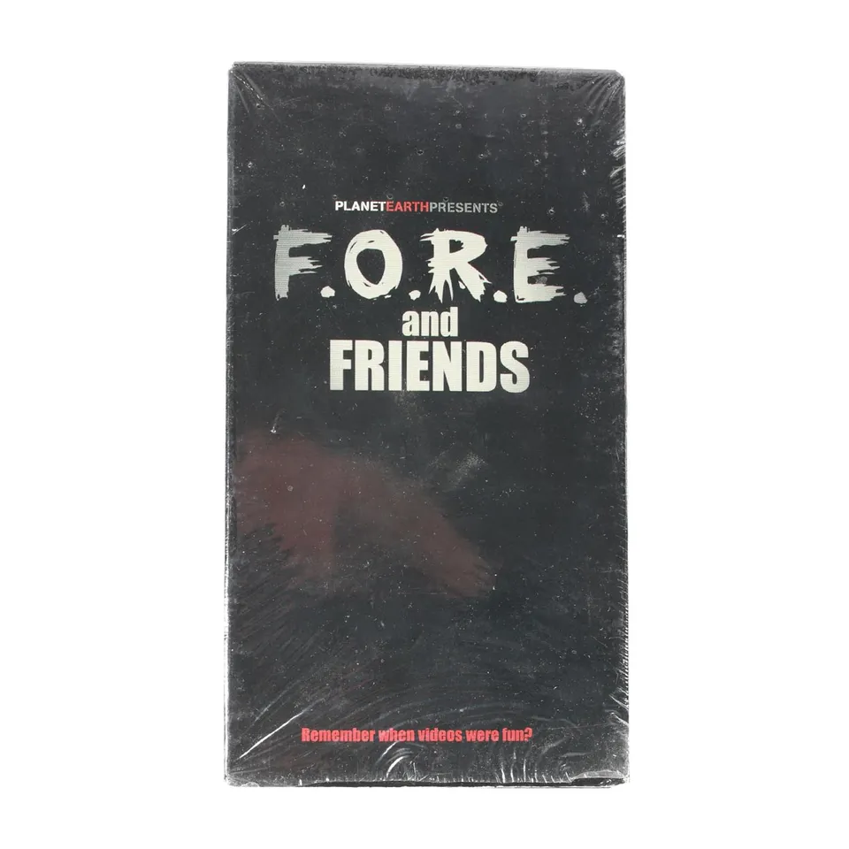 Planet Earth Fore & Friends VHS video skate 2001 vintage