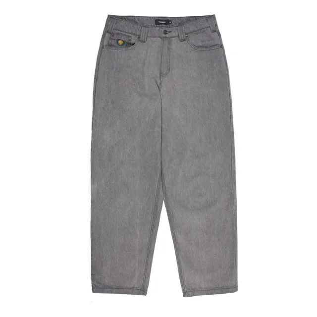 Theories Plaza jeans baggy grigio denim 11.5oz