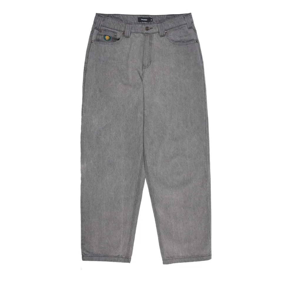 Theories Plaza jeans baggy grigio denim 11.5oz