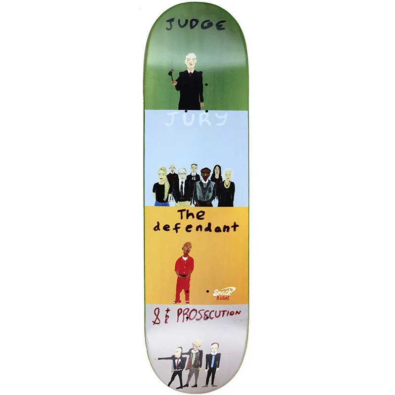 Snack Williams Court tavola skate 8.25 grip incluso