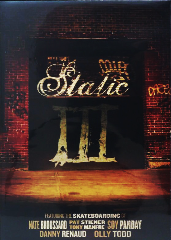 Theories of Atlantis Static III DVD skate 2008