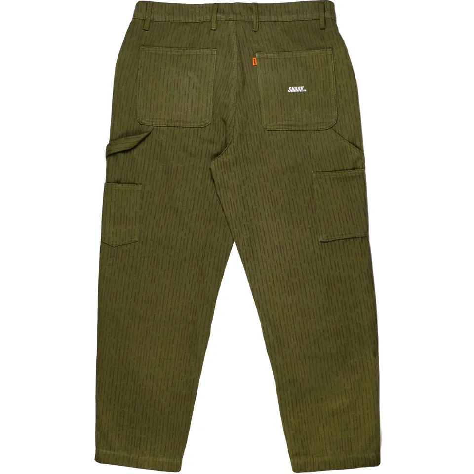 Snack Heavy Duty Duck Canvas Carpenter pantaloni 32 rain camo