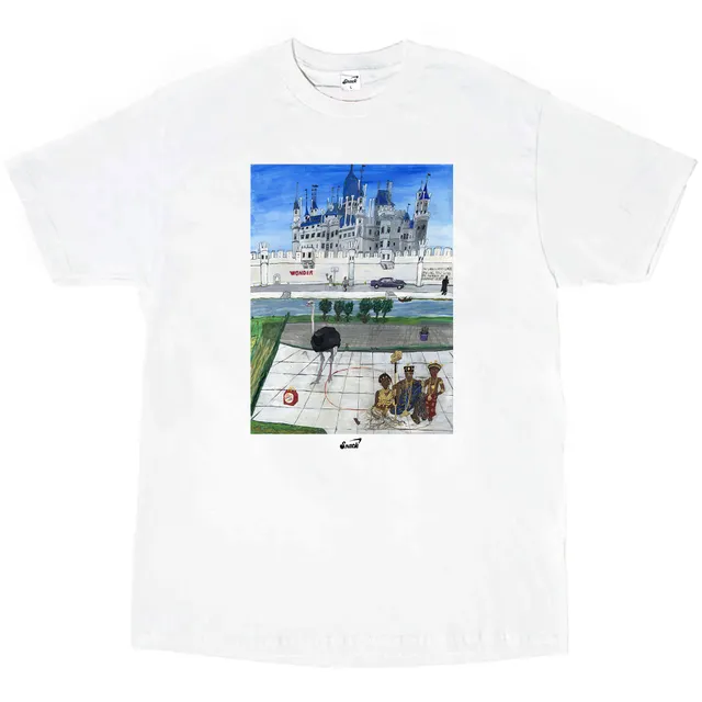 Snack We Were Here t-shirt S bianca cotone