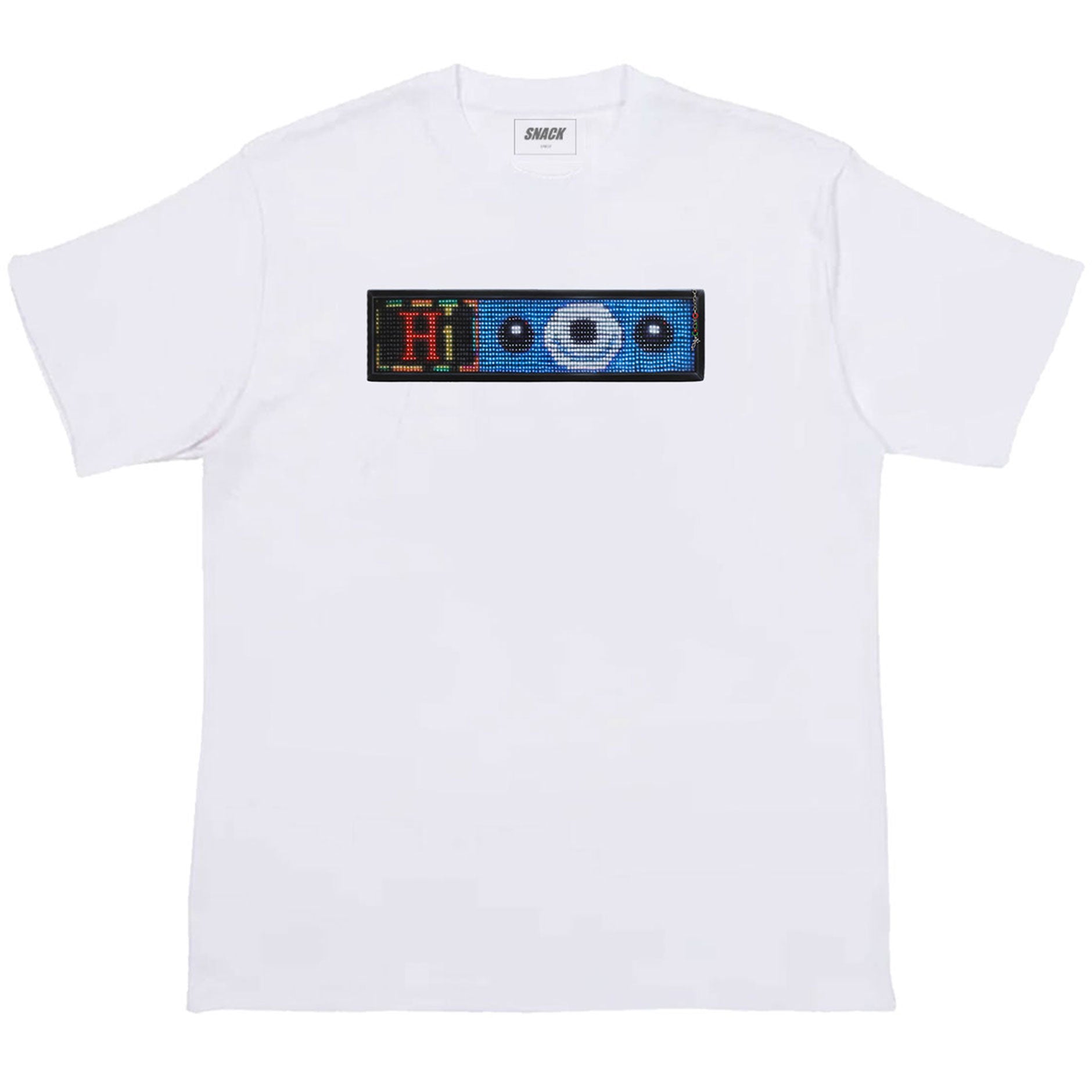 Snack Hi Tee t-shirt cotone 6oz stampata