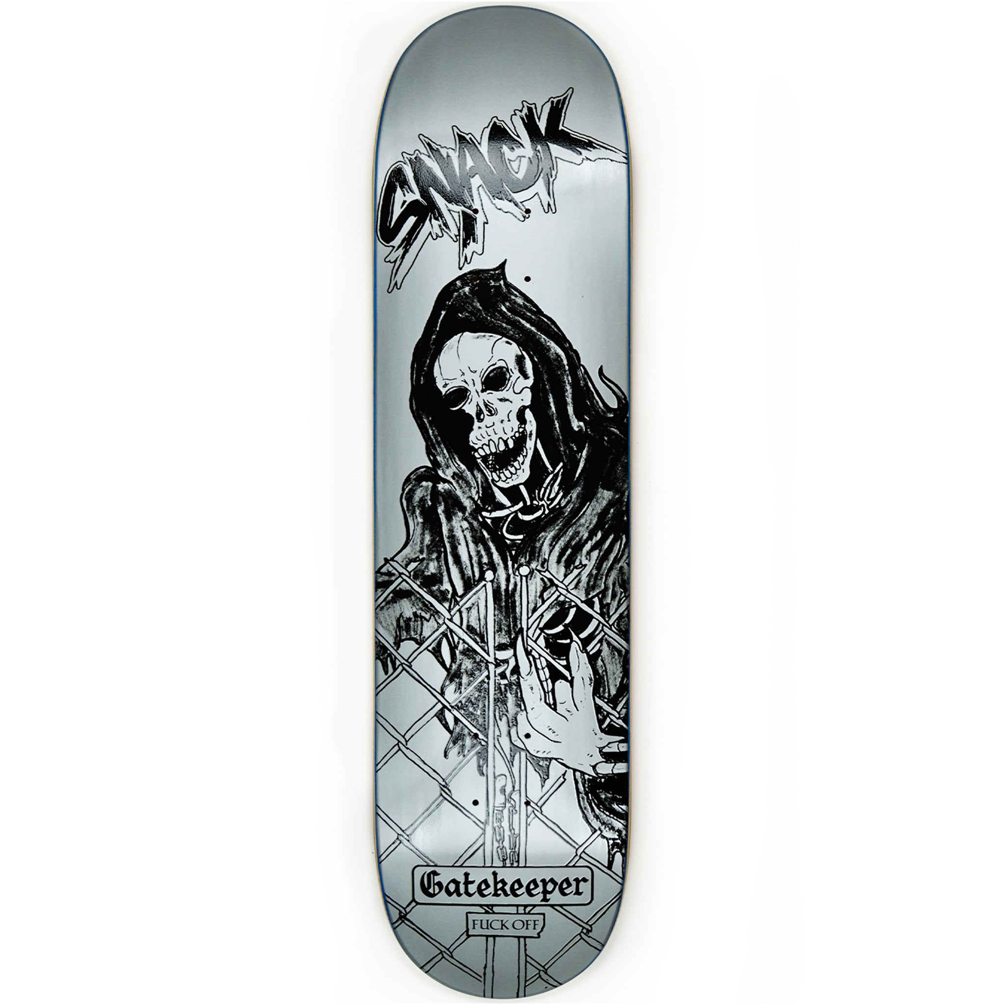 Snack Gatekeeper tavola skateboard 8.12 silver