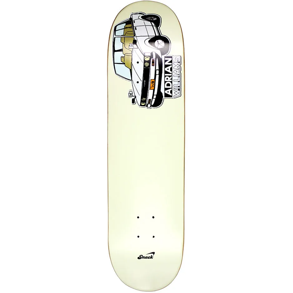 Snack Skateboarding Williams Adrian's Whip tavola 8.125 bianca