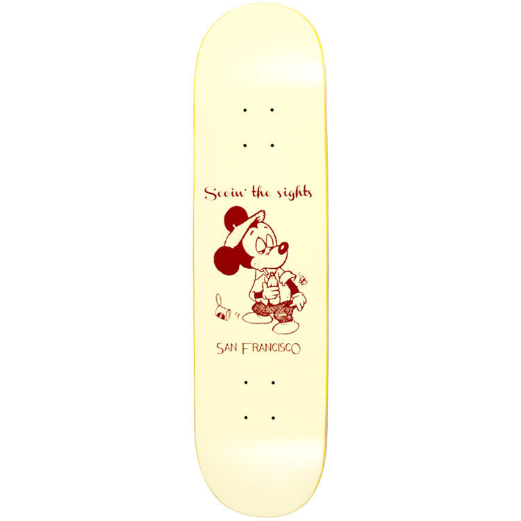 Snack Seein The Sights Cream tavola skate 8.125