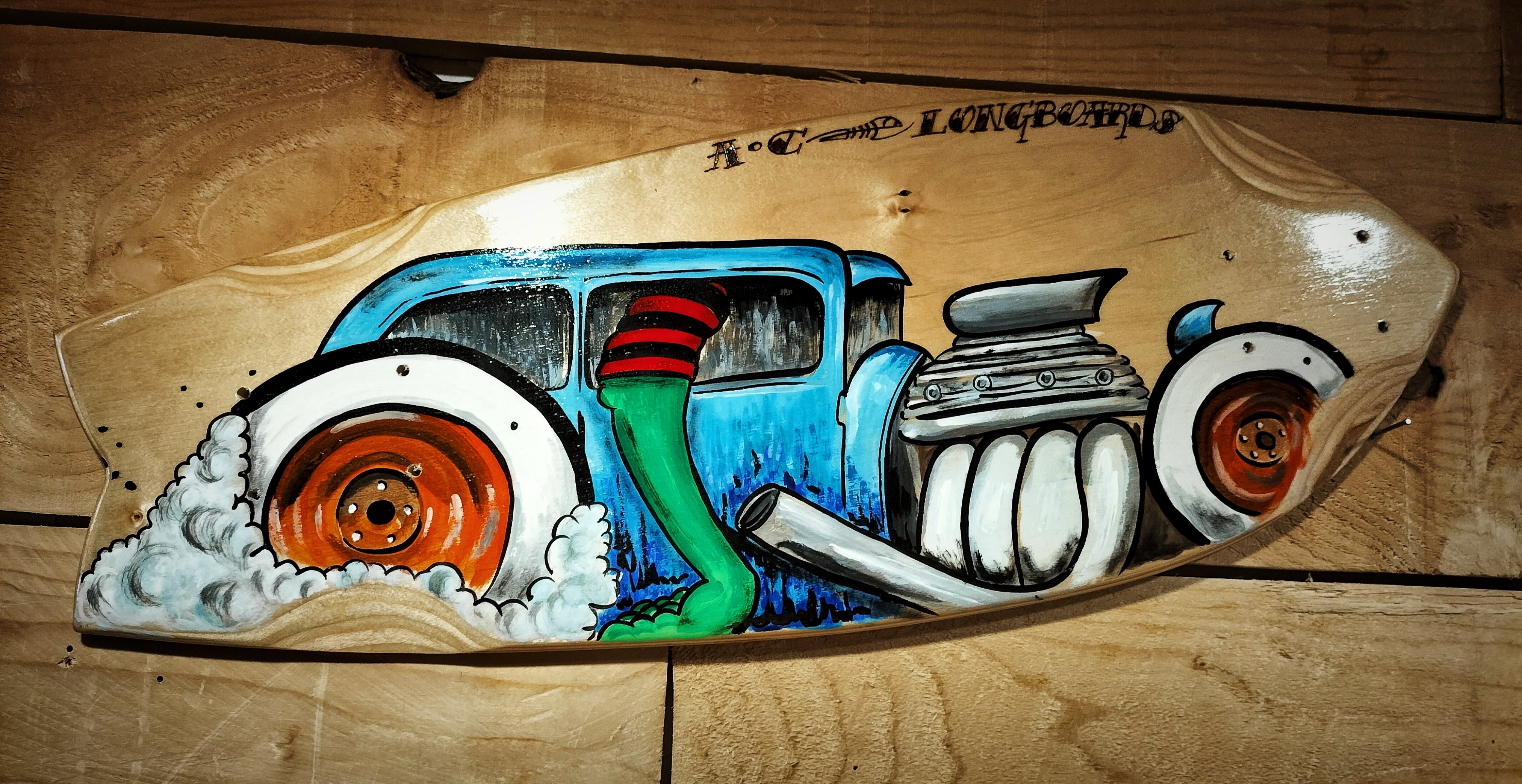 AC Longboards Mini Fat Fish longboard 23,6 pollici