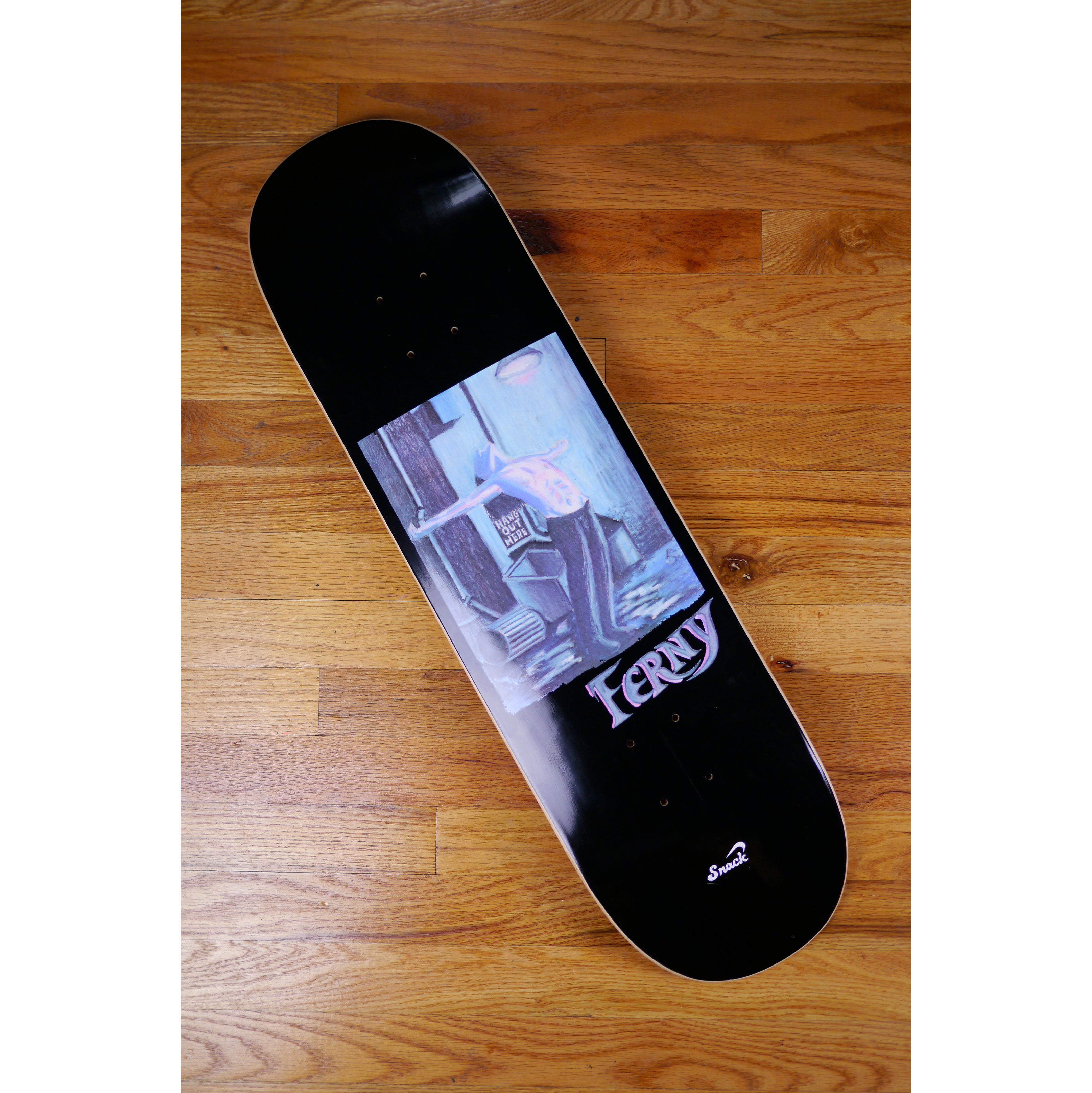 Snack Covarrubias Crow tavola skateboard con grip