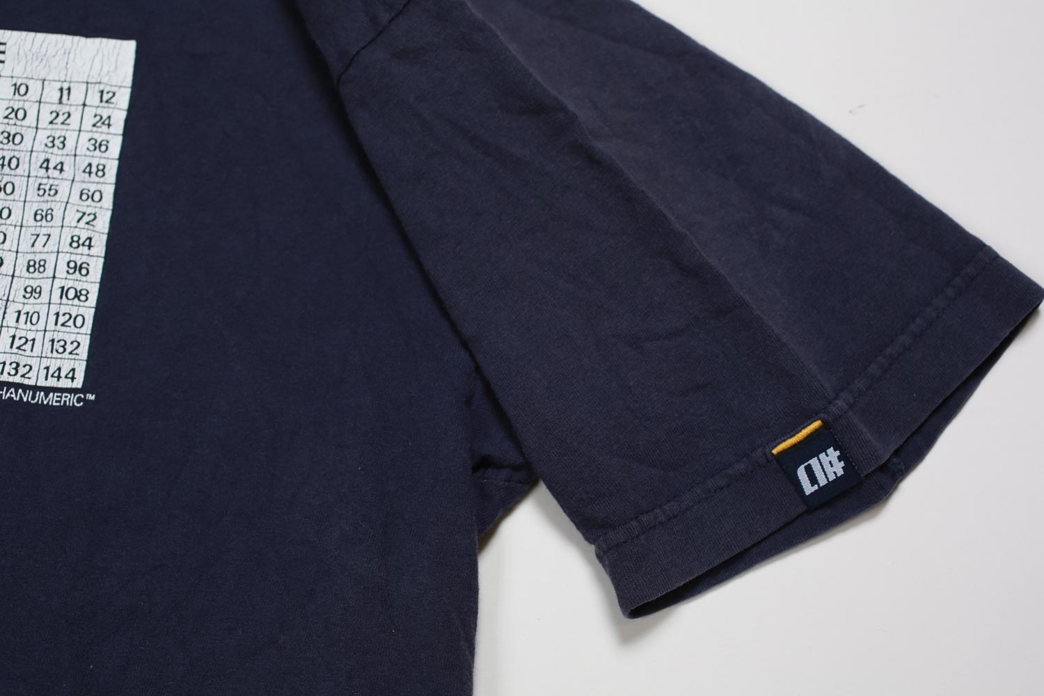 Alphanumeric Periodic Table maglietta navy M cotone