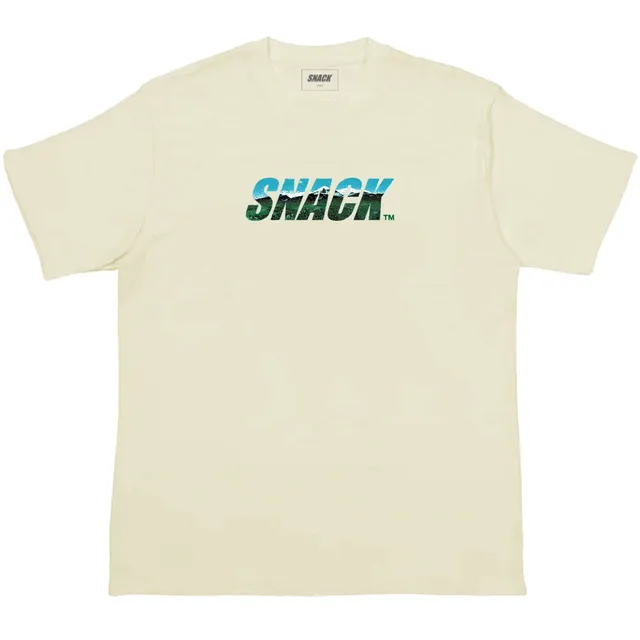 Snack Terrain t-shirt crema cotone