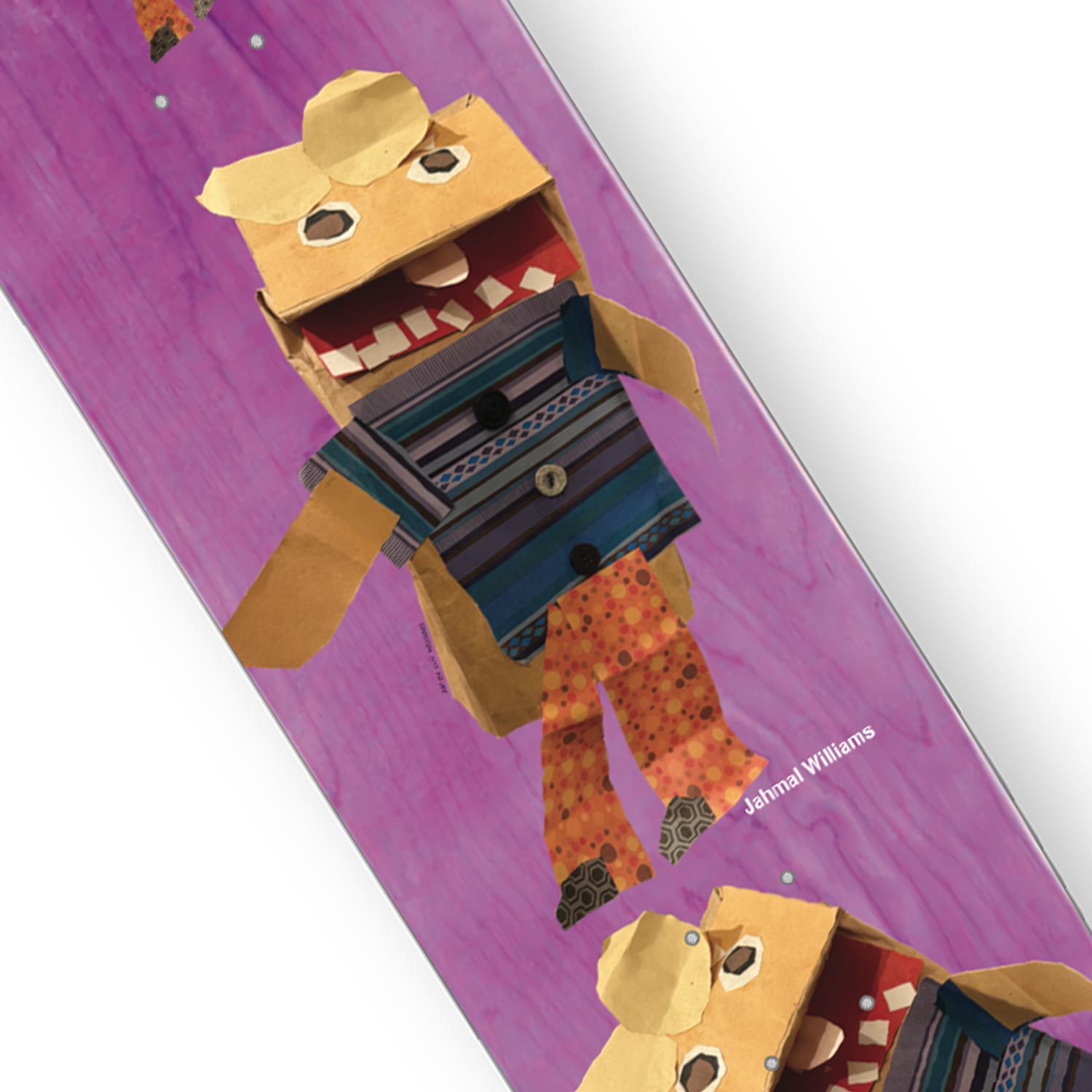Hopps Jahmal Williams Puppet Guy tavola skate 8.25