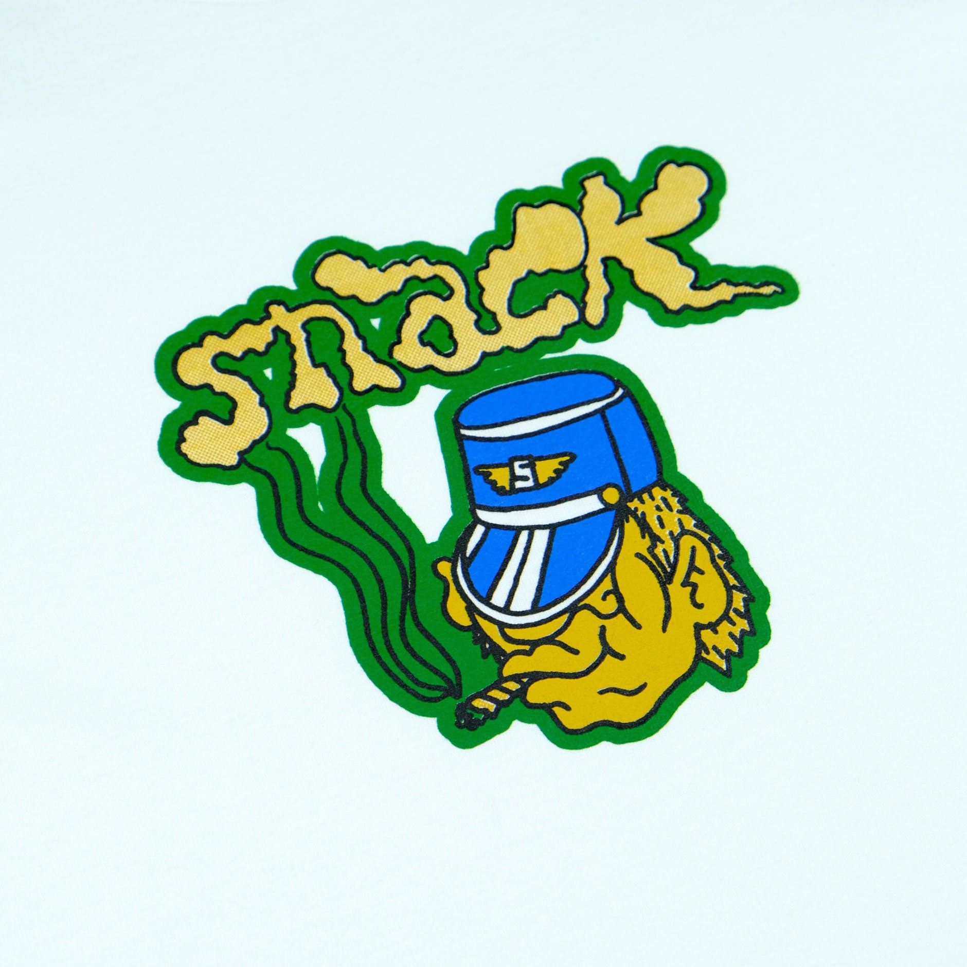 Snack Conductor maglietta cotone bianca