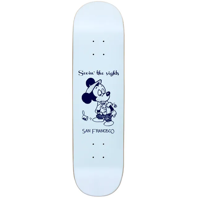 Snack Skateboarding Seein The Sights tavola skateboard 8.25 blu