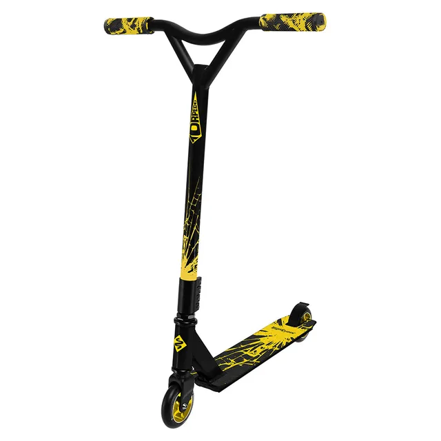 Street Surfing Torpedo monopattino stunt Cracked Yellow