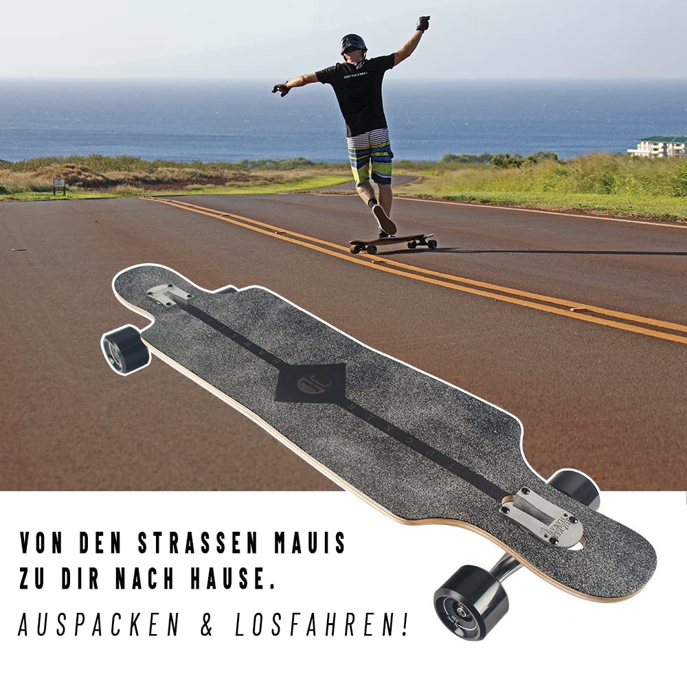 Jucker Hawaii He'e Longboard 40" Drop Through Freeride Completo