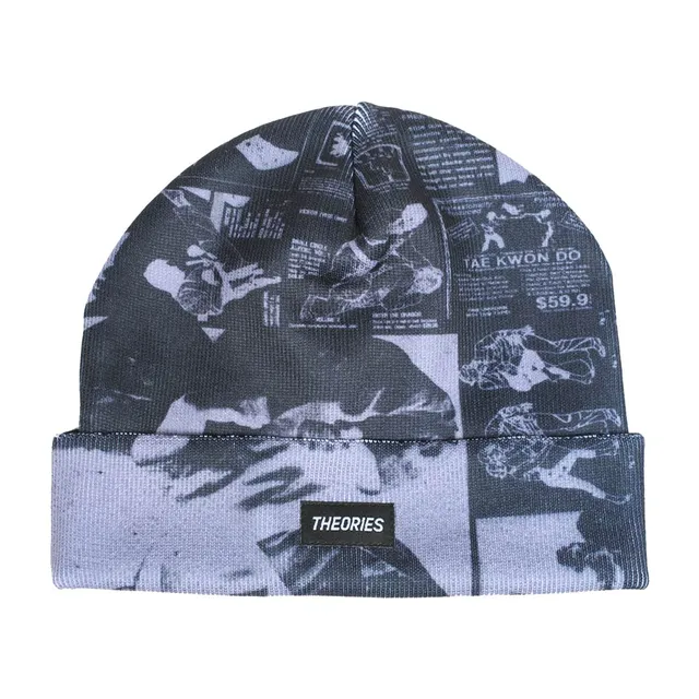 Theories Kumite berretto beanie nero acrilico