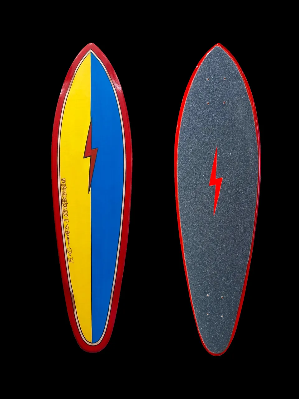 AC Longboards Lightning Bolt cruiser 29.9" betulla