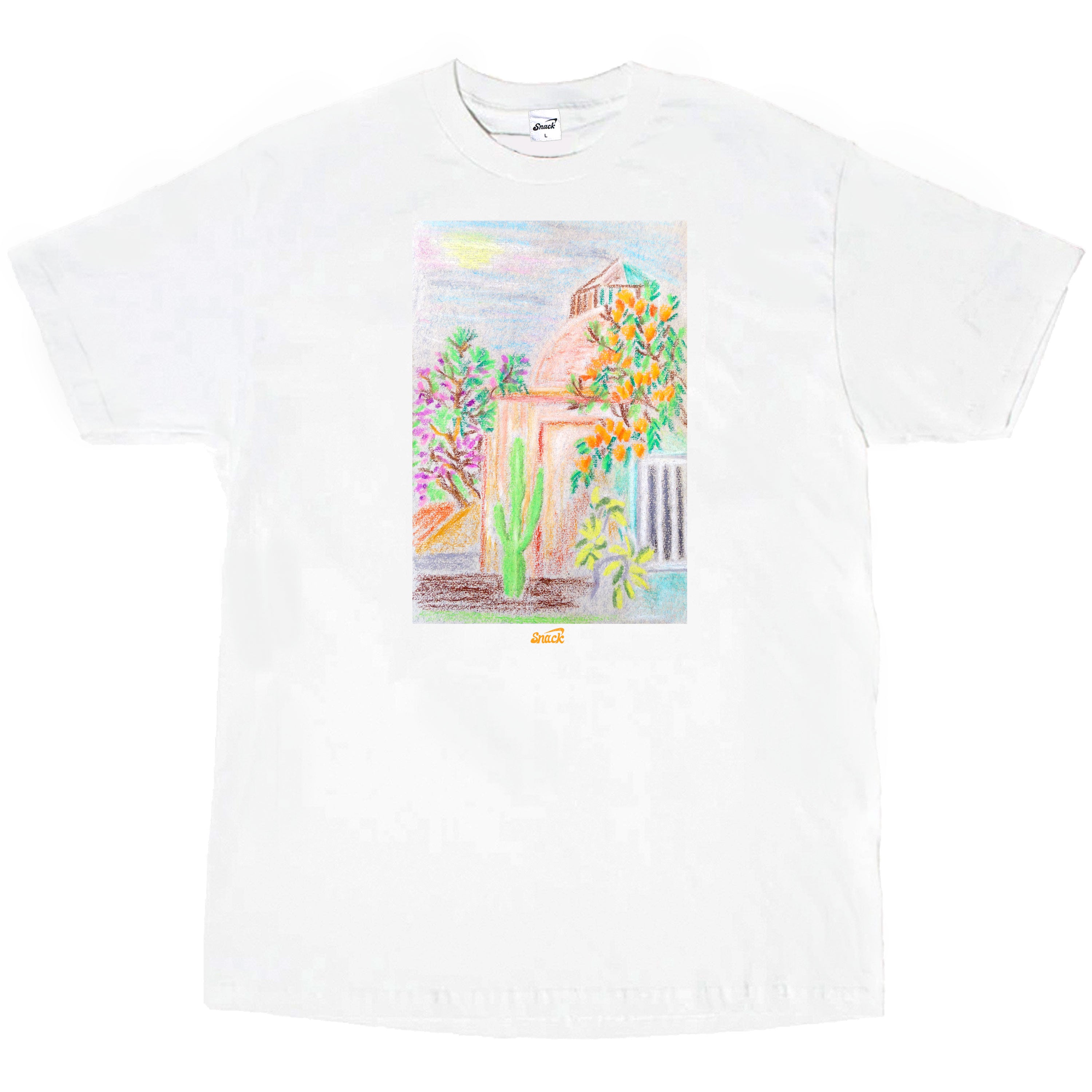 Snack Barranco t-shirt cotone grafica Bay Hill