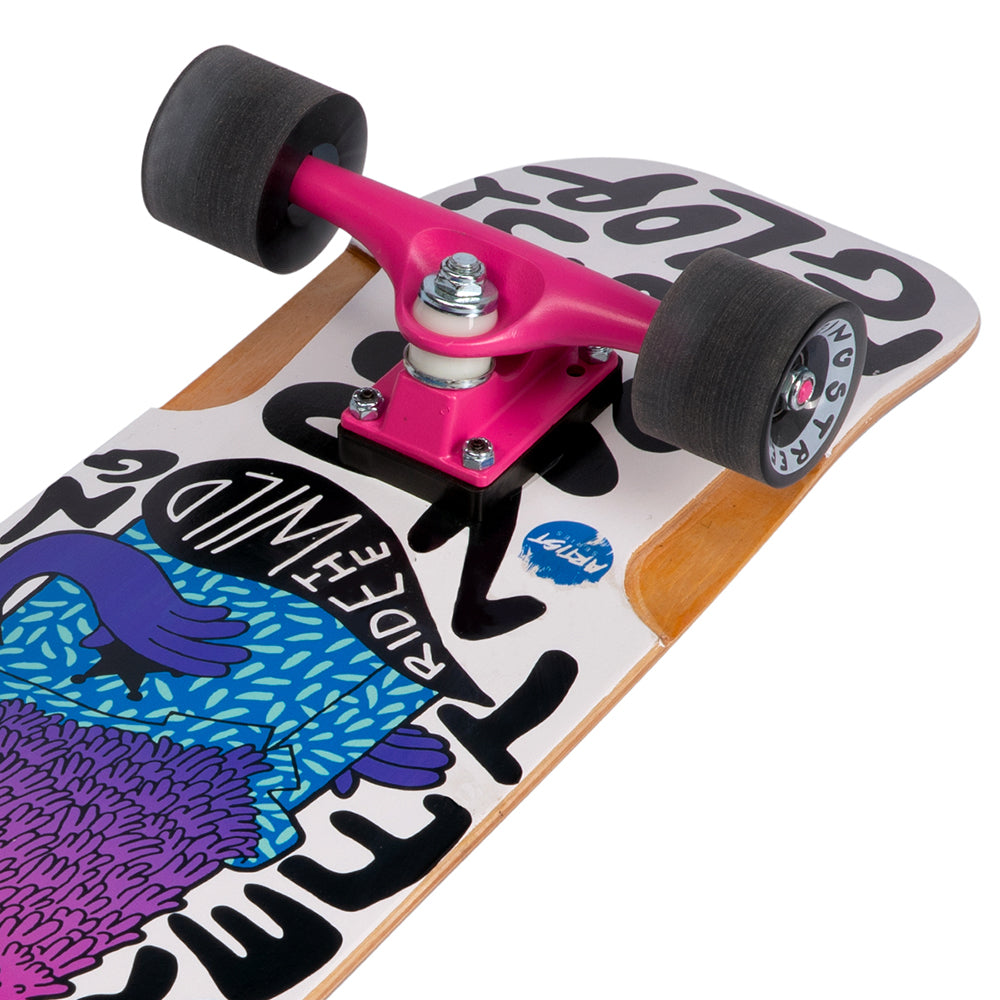 Street Surfing Double Kick Ride The Wild 31" skateboard 8,5"