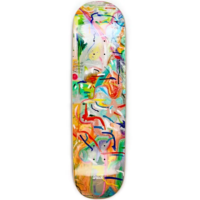 Snack Skateboarding No Flower tavola skateboard 8.25 grip
