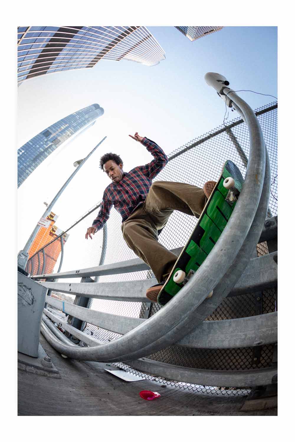 Josh Stewart Jahmal Williams 50-50 stampa foto 20x30