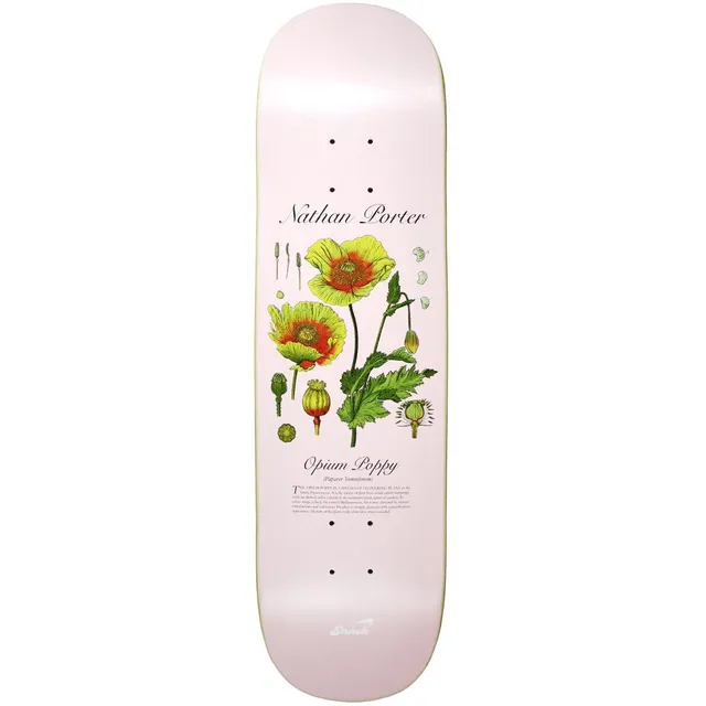 Snack Porter Poppy tavola skateboard 8.25 acero