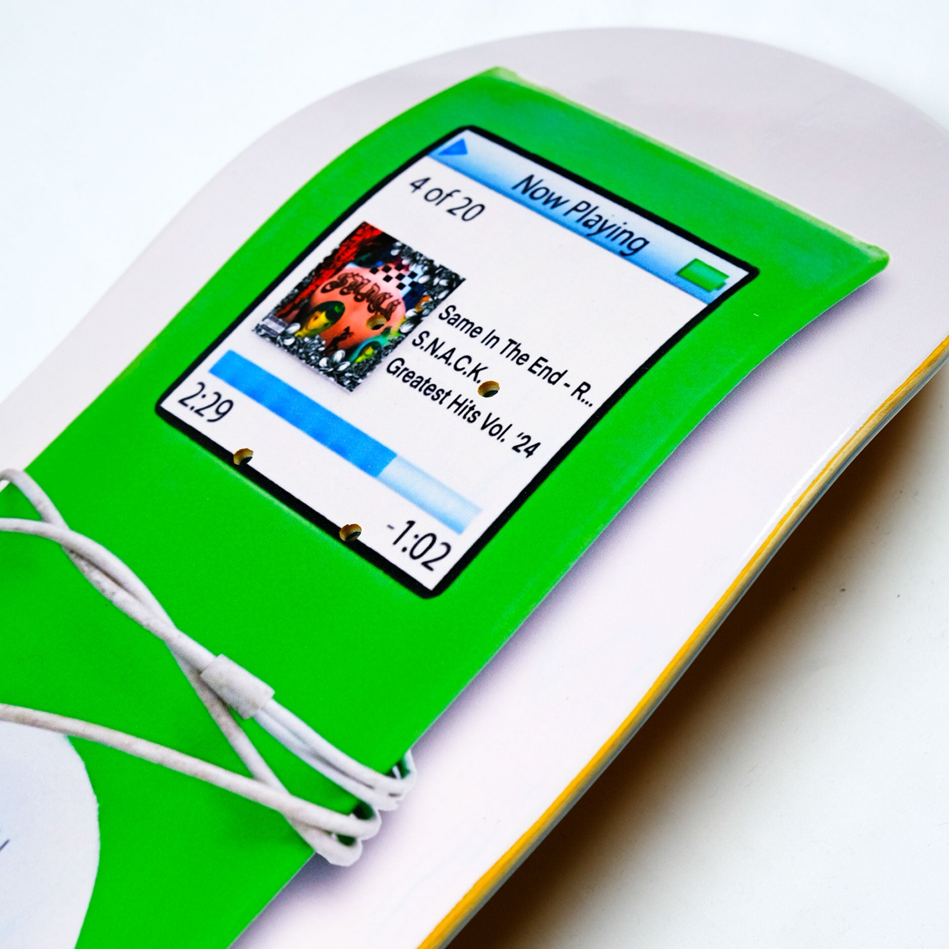 Snack 10,000 Songs tavola skate 8.5 acero
