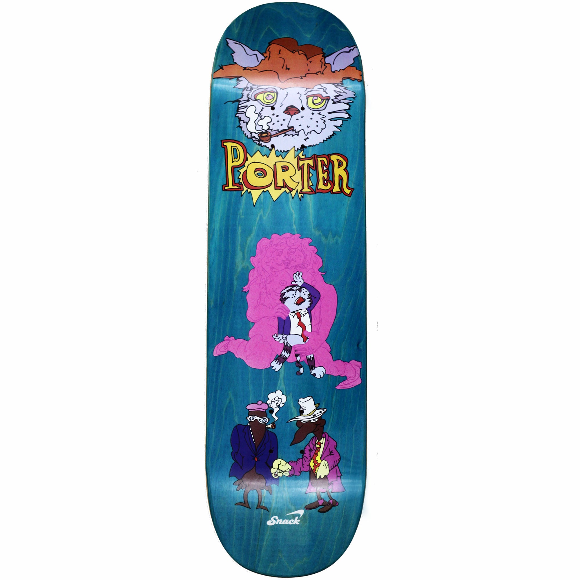 Snack Porter 9 Lives tavola skate 8.5 acero