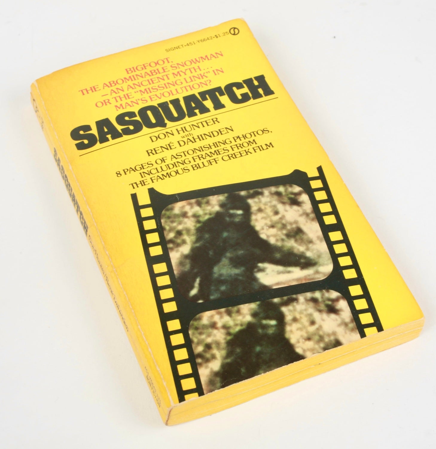 Don Hunter Sasquatch 1975 libro brossura vintage