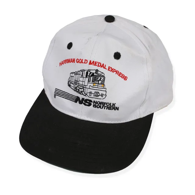 Norfolk Southern cappello snapback vintage bianco nero