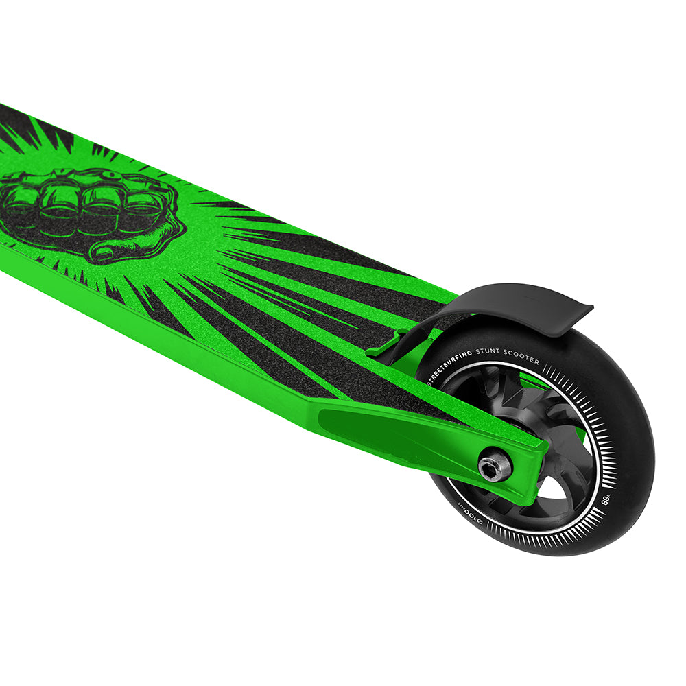 Street Surfing Bandit X Love Punch Green monopattino stunt HIC