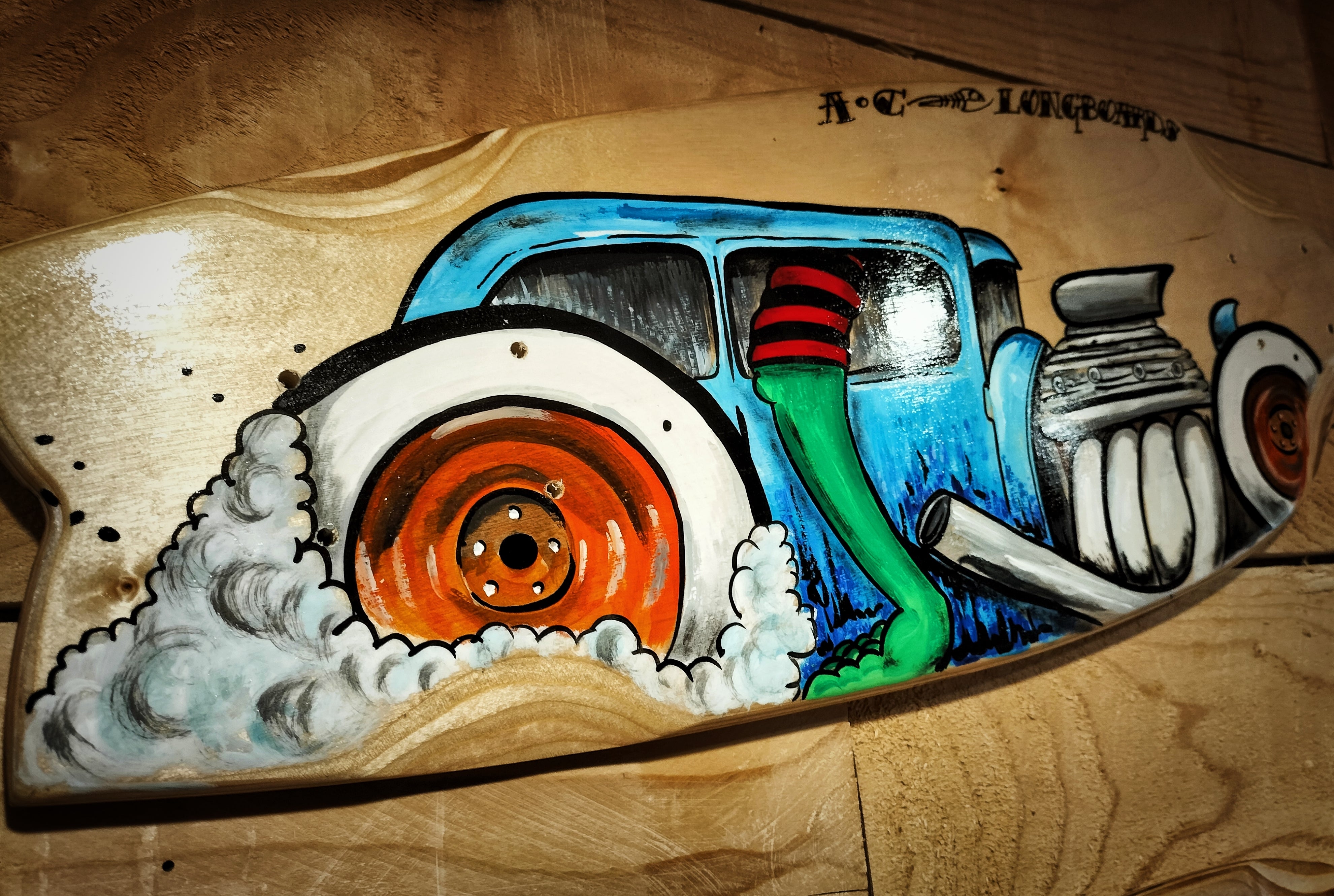 AC Longboards Mini Fat Fish longboard 23,6 pollici
