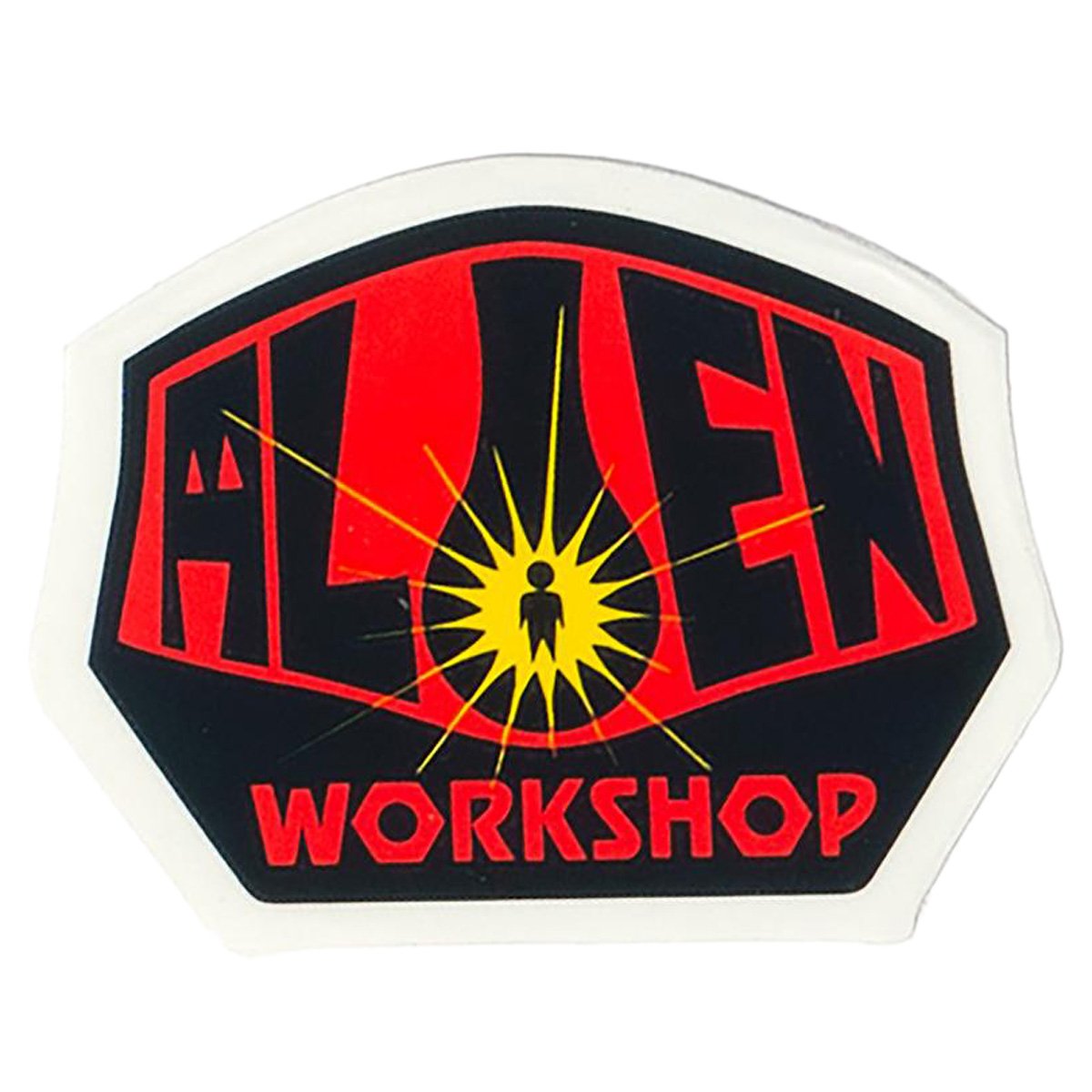 Alien Workshop OG Logo adesivo vinile 3" trasparente