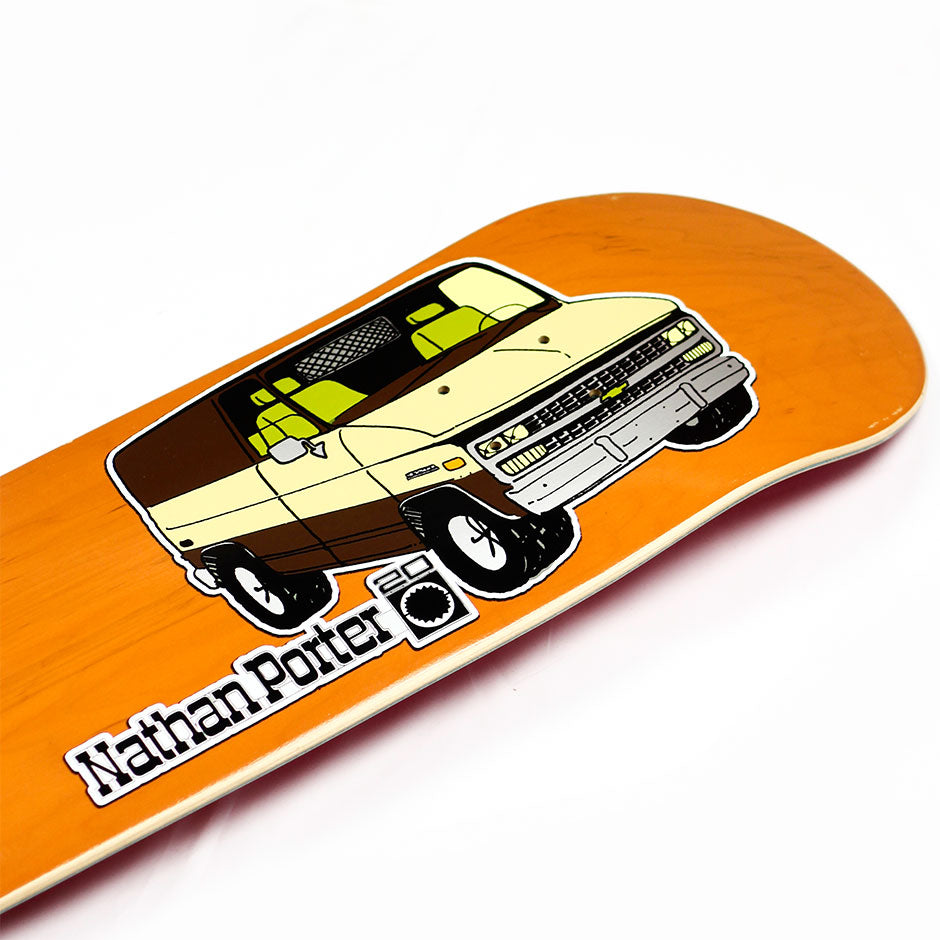 Snack Porter Nathan's Whip tavola skate 8.0 marrone