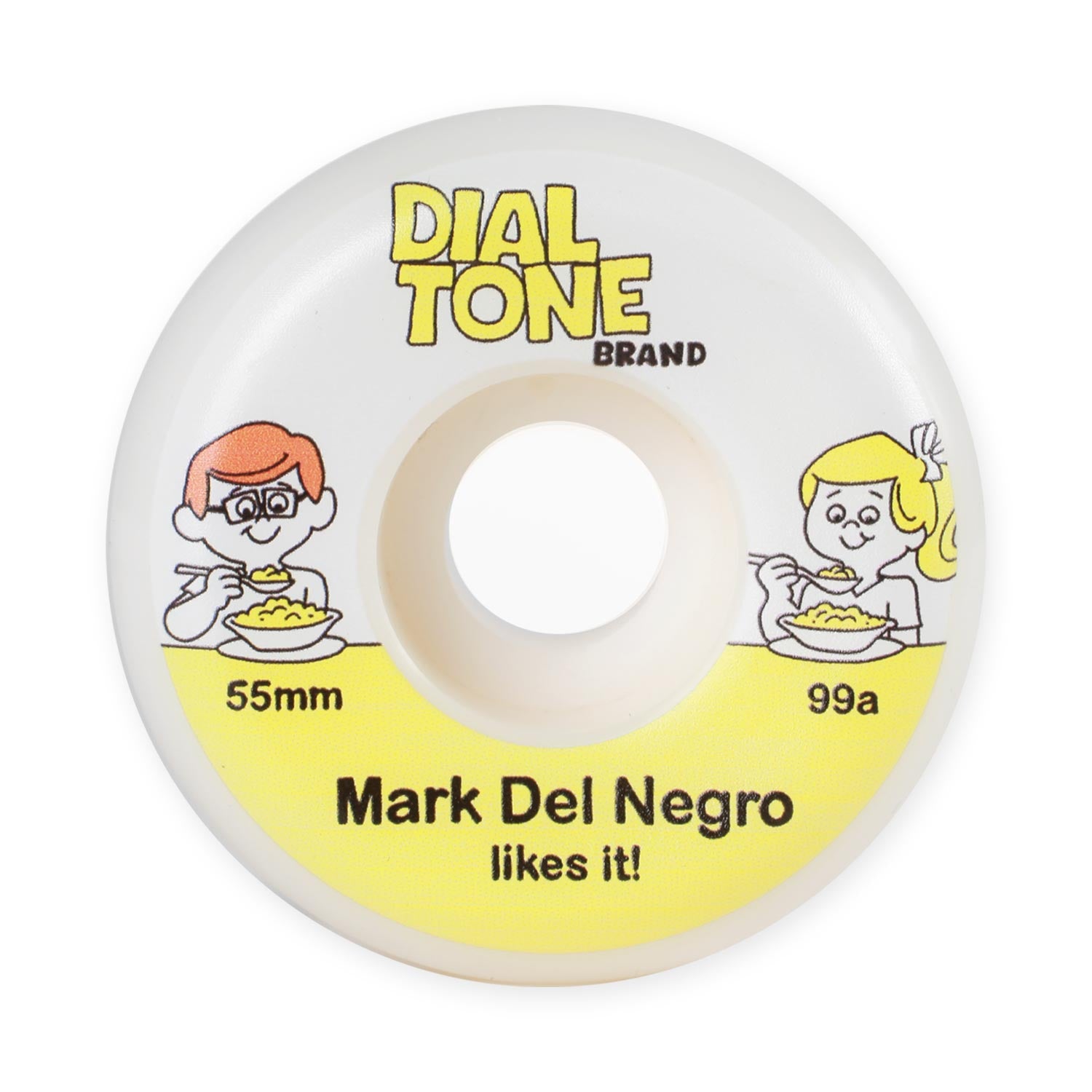 Dial Tone Ginger Grahams Mark Del Negro ruote skate 55mm 99A
