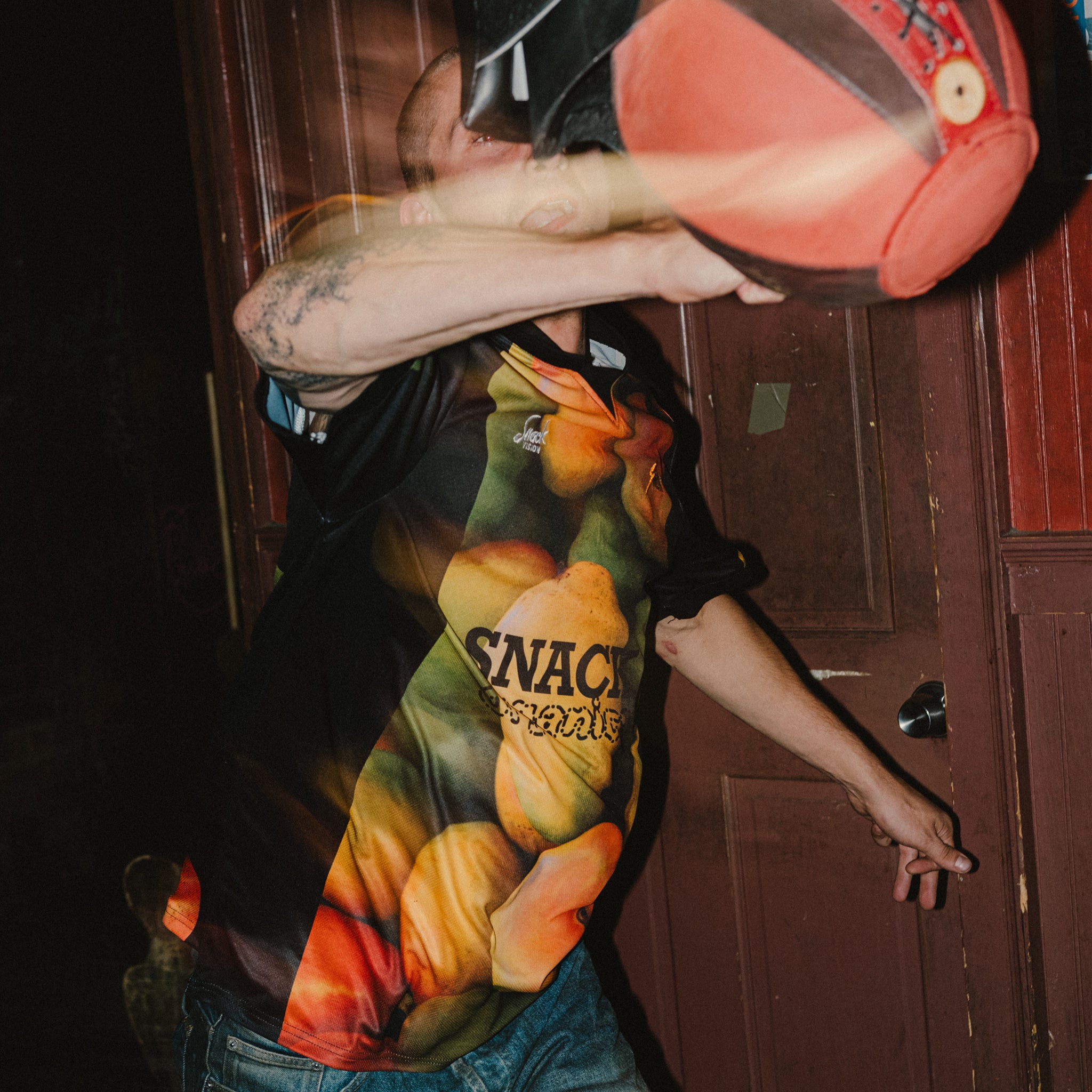Snack Mango maglia calcio mesh taglia S